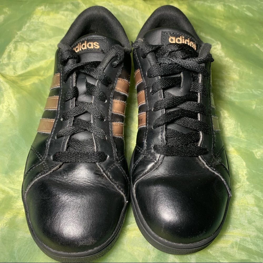 Adidas Baseline K Black/Copper Sneakers - Picture 3 of 7